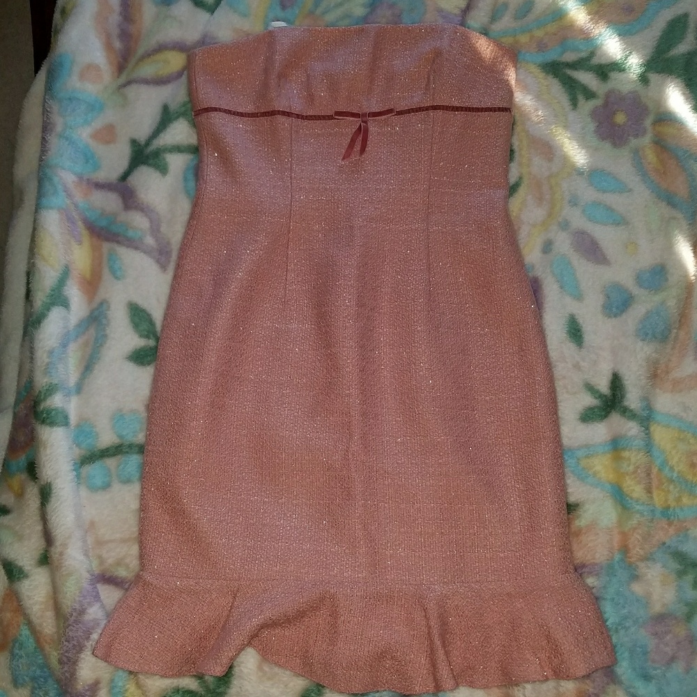Laundry by Shelli Segal new years pink dress
